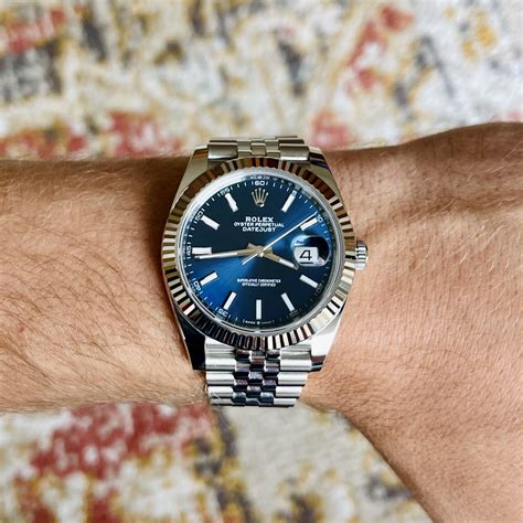 best price rolex datejust 41 blue|new rolex datejust 41 2021.